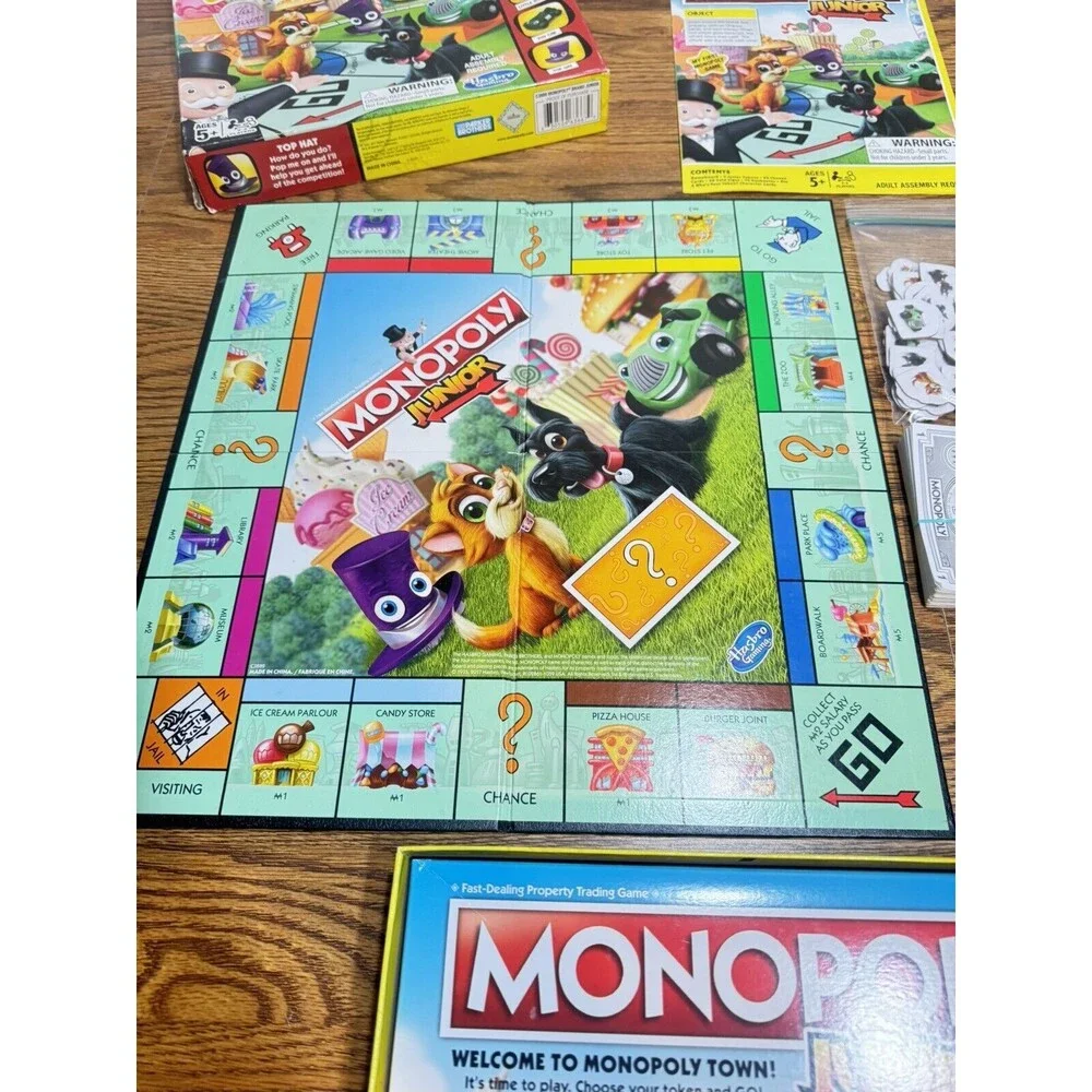 Monopoly‎ Junior Board Game My First Monopoly Game Ages 5+ Hasbro 2017